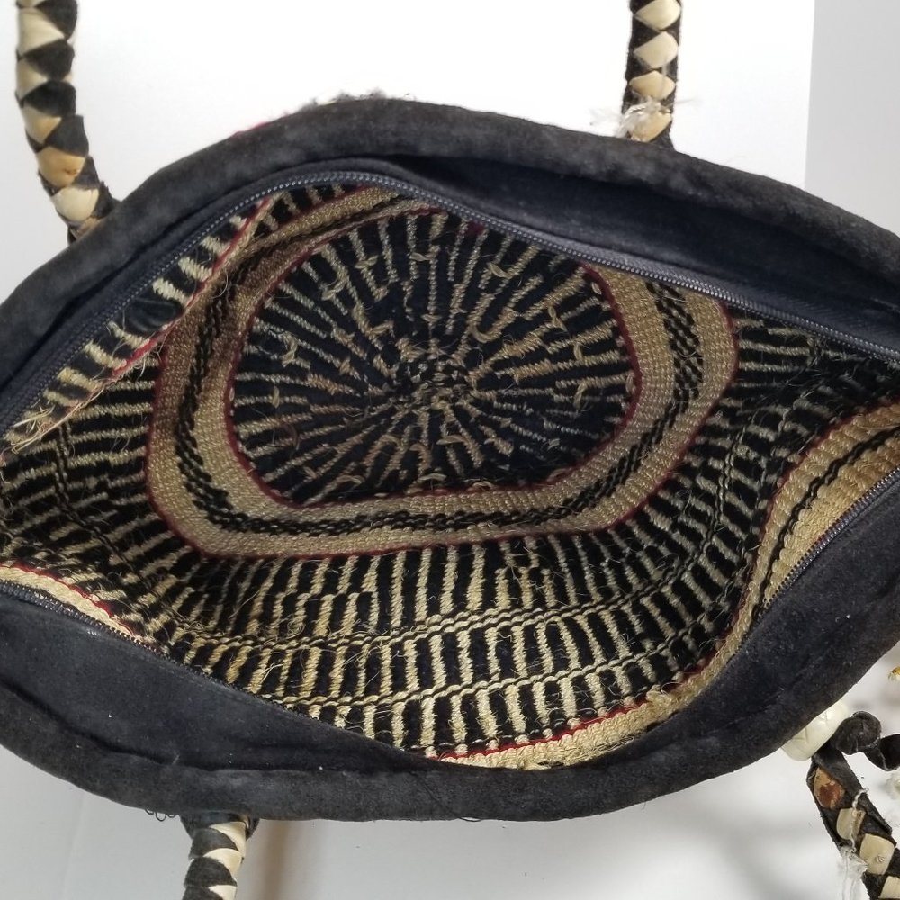 Sold/Vintage Woven Tote Bag - Picture 7 of 8